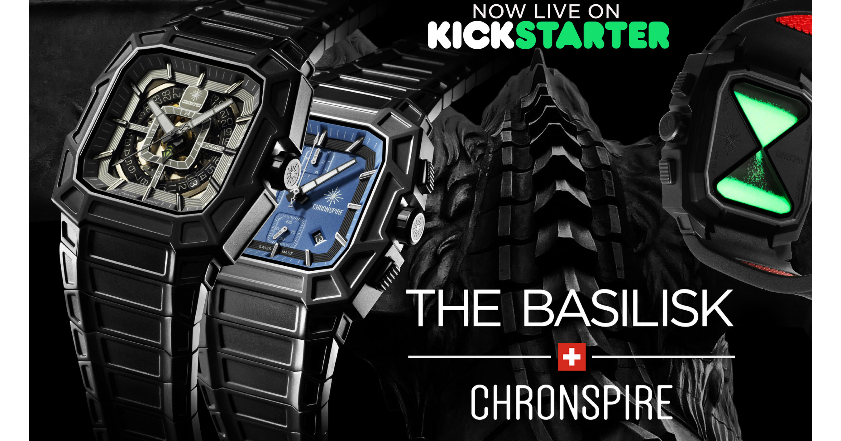 Introducing the Chronspire Basilisk Collection Timepieces That Combine