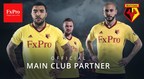 FxPro and Watford FC Announce Sponsorship Agreement