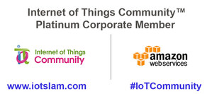 AWS Recognized as Internet of Things Community Elite Platinum Member