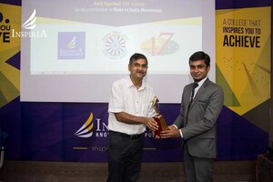 India's Ministry of Skill Development and Entrepreneurship Selects Inspiria Student Amit Agarwal as Top Ten Young Indian Entrepreneurs
