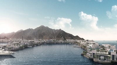 Rendering of Mina Sultan Qaboos Waterfront following its re-development (PRNewsfoto/DAMAC Properties)