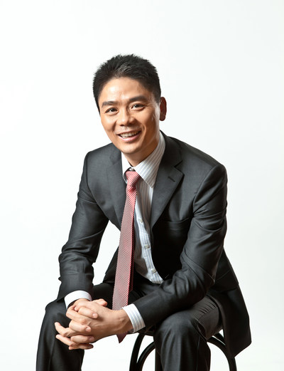 Richard Liu, Chief Executive Officer at JD.com (PRNewsfoto/Farfetch Group and JD.com, Inc.)