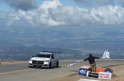 Acura Earns Two Class Victories and Sets Record at 2017 Pikes Peak International Hill Climb