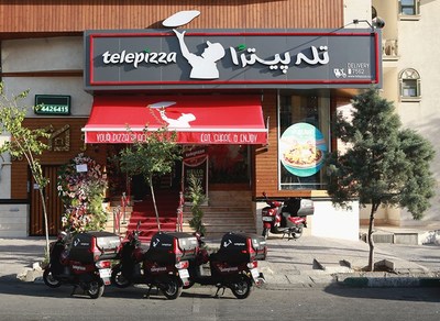 Telepizza celebrates the opening of first store in Iran (PRNewsfoto/Telepizza)