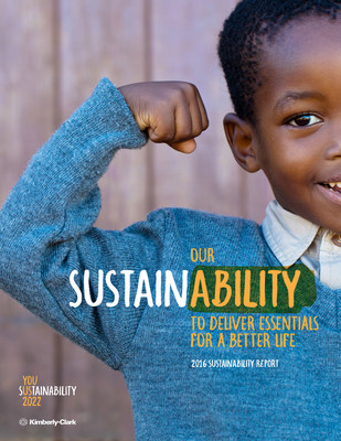Kimberly-Clark Corporation today published its annual report on sustainability, providing the first update on the company's global progress toward its Sustainability 2022 goals.