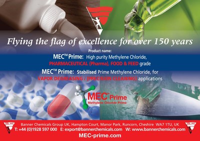 MEC-Prime PHARMACEUTICAL (PHARMA) ACS  Banner Chemicals UK (PRNewsfoto/Banner Chemicals UK)