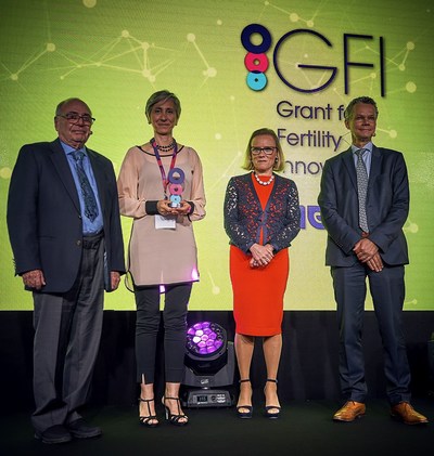 At the 2017 GFI ceremony (PRNewsfoto/Merck)