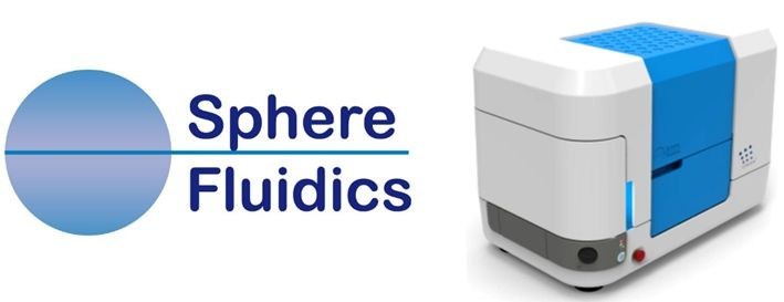 Sphere Fluidics’ Logo (left) and The Cyto-Mine® System (right) (PRNewsfoto/Sphere Fluidics Limited)