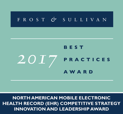 Frost & Sullivan recognizes CORAnet™ with the 2017 North American Competitive Strategy Innovation and Leadership Award.