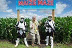 Celebrating 40 years: Admiral Ackbar Opens 12 Acre Star Wars Maize Maze in Rural Cambridgeshire