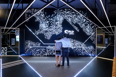 The "Visionary Hong Kong" zone uses a postmodernist approach, leveraging interactive technology, lighting and innovative materials to showcase Hong Kong’s major development projects through five iconic models.