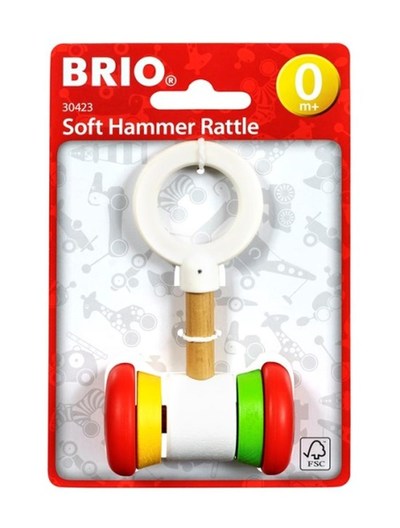 BRIO recalls Soft Hammer Rattle (article number30423) (PRNewsfoto/BRIO)