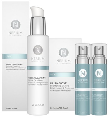 Nerium International Introduces Double-Cleansing Botanical Face Wash and Illumaboost(TM) Brightening & Shield