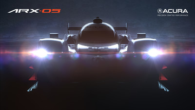 Teaser: Acura ARX-05 Prototype Race Car to be campaigned by Team Penske in 2018