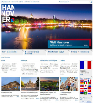 Visitez Hannover.com, la nouvelle présence internationale de Hanovre sur le web !