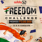 Adda52 Rummy Launches Freedom Challenge Tournament to Celebrate Independence Day