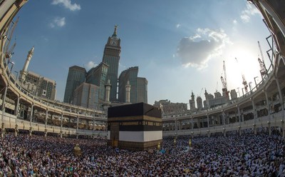 The Great Mosque of Makkah, the largest mosque in the world (PRNewsfoto/Ministry of Culture Saudi Arabia)