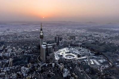 The Great Mosque of Makkah, the largest mosque in the world (PRNewsfoto/Ministry of Culture Saudi Arabia)