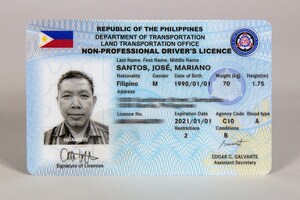 New Biometric Driver's License for the Philippines