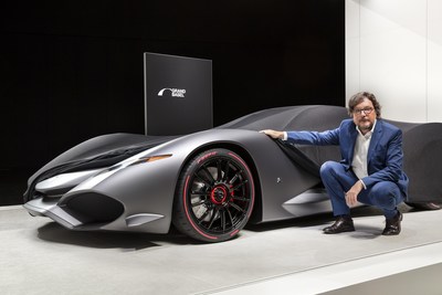 Grand Basel: Andrea Zagato announced a tribute to the legendary brand IsoRivolta: The Zagato IsoRivolta Vision Gran Turismo concept.
Photo credit: Grand Basel / diephotodesigner.de (PRNewsfoto/Grand Basel)