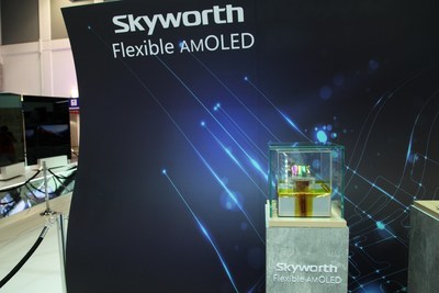 Skyworth debuts China’s first full-color 5.2” flexible AMOLED developed independently by its subsidiary at IFA 2017