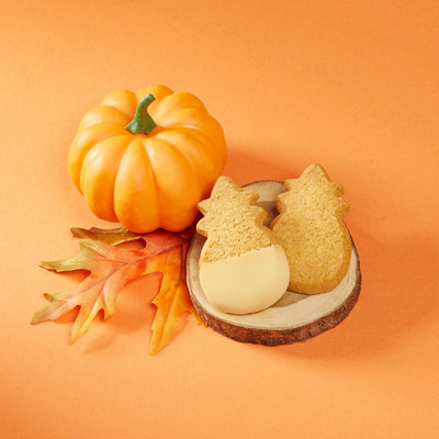 Premium Pumpkin shortbread cookies from Honolulu Cookie Company.