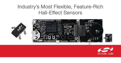 Silicon Labs' new Si72xx portfolio features the industry's most flexible, feature-rich Hall-effect magnetic sensors.