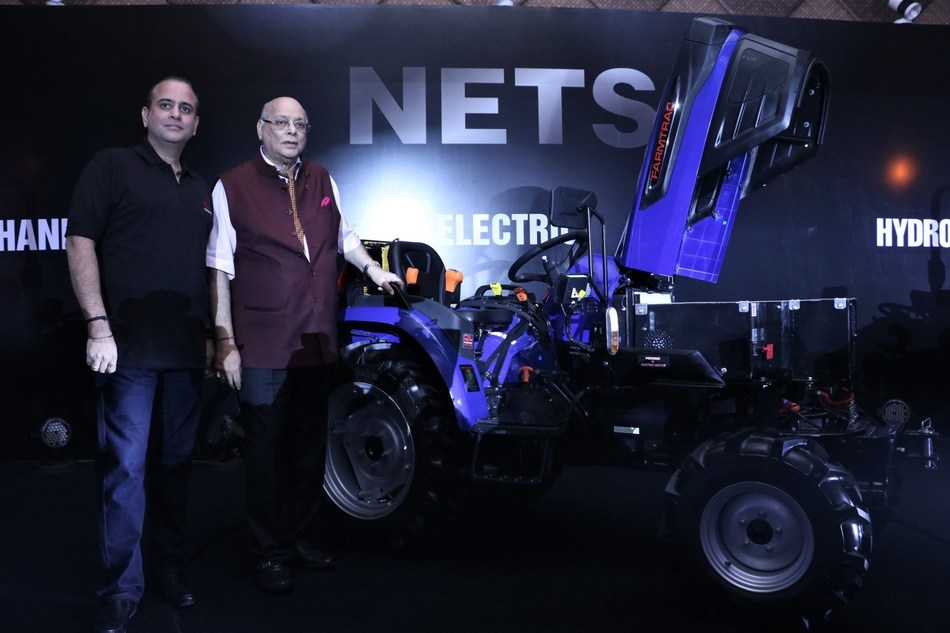 Escorts Unveils India's First Electric Tractor Concept and Global Tractor Series