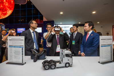Foton Motor VR experience at China Pavilion of Expo 2017 Astana