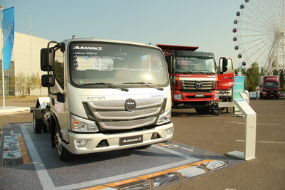 FOTON AUMARK S Super Truck Show in Astana on 1 September.