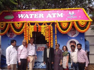 Safe Water Network and Greater Hyderabad Municipal Corporation Launch Second Water ATM in Hyderabad