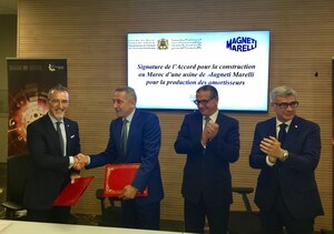 Magneti Marelli and the Moroccan State Sign an Agreement for the Building of an Automotive Production Plant