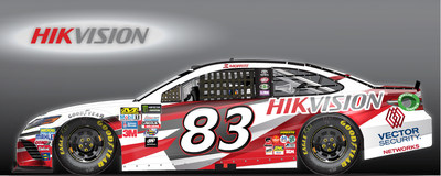 Hikvision USA Inc., the North American leader in innovative, award-winning video surveillance products and solutions, and integrator partner Vector Security are cosponsoring Brett Moffit's No. 83 Camry for the Apache Warrior 400 on Sunday, Oct. 1. Part of the Monster Energy NASCAR Cup Series, the race will take place at the Dover International Speedway in Dover, Del.