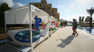 Hotels.com launches Inflatable Sanctuary (PRNewsfoto/Hotels.com)