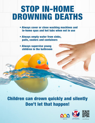 Stop In-Home Drowning Infographic