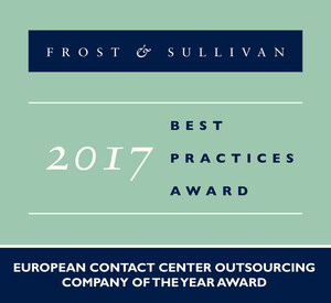 Teleperformance Wins Frost &amp; Sullivan Company of the Year Award for the Contact Centre Industry in Europe