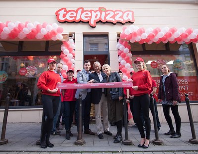 Giorgio Minardi, Telepizza International  President  and Jakub Slezar Telepizza´s partner. (PRNewsfoto/Telepizza)