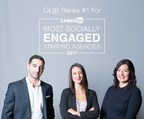 GQR Ranks #1 LinkedIn Most Socially Engaged 2017