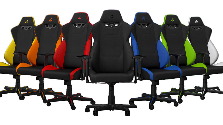 Nitro Concepts Launch The S300 A Vibrant Fabric Gaming Chair
