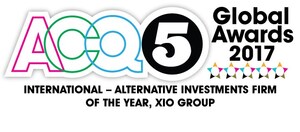 XIO Group Wins Acquisition Finance Magazine's International Alternative Investment Firm of the Year Award