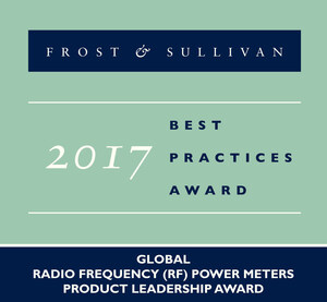 Frost &amp; Sullivan Recognizes Boonton Electronics for Its Global Product Leadership in Radio Frequency Power Meters