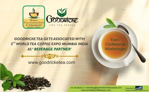 Goodricke Tea Gets Associated With 5th World Tea Coffee Expo Mumbai, India as 'Beverage Partner'