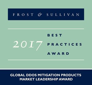 Frost &amp; Sullivan Recognizes Arbor Networks as a Market Leader in the DDoS Mitigation Products Industry