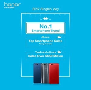 Honor Smartphones verzeichnen Verkaufsrekord am Singles Day