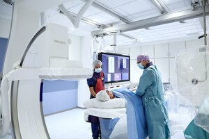 New Study Demonstrates Significant Clinical Workflow and Staff Experience Benefits of Philips' Azurion Image-guided Therapy Platform