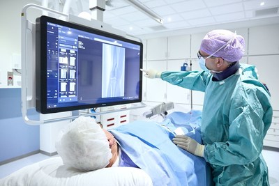 Improvements achieved with Philips Azurion give St. Antonius Hospital the ability to treat one more patient per day. (PRNewsfoto/Royal Philips)