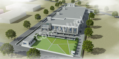 Conceptual rendering of Adient's planned prototyping and testing facility in Pune, India