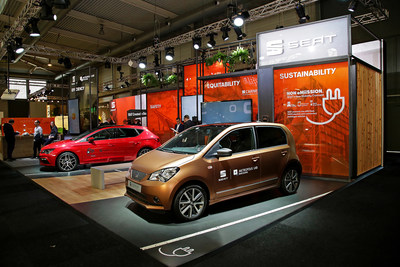 SEAT spotlights at Smart City Expo its innovative, easy and smart solutions to improve mobility (PRNewsfoto/SEAT SA)