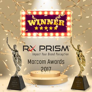 RxPrism Wins MarCom 2017 Platinum and Gold Awards for Creativity and Digital Innovation in Marketing and Communication