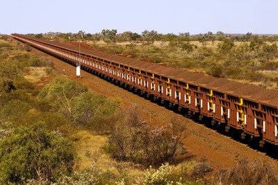 Rio Tinto Heavy Haul Train (PRNewsfoto/Ansaldo STS)